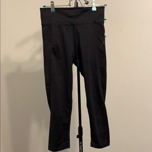 Adidas high rise capri leggings